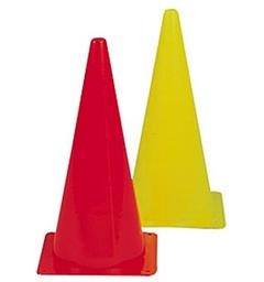Merkkikartiot 10 kpl | 23 cm Punainen tai keltainen